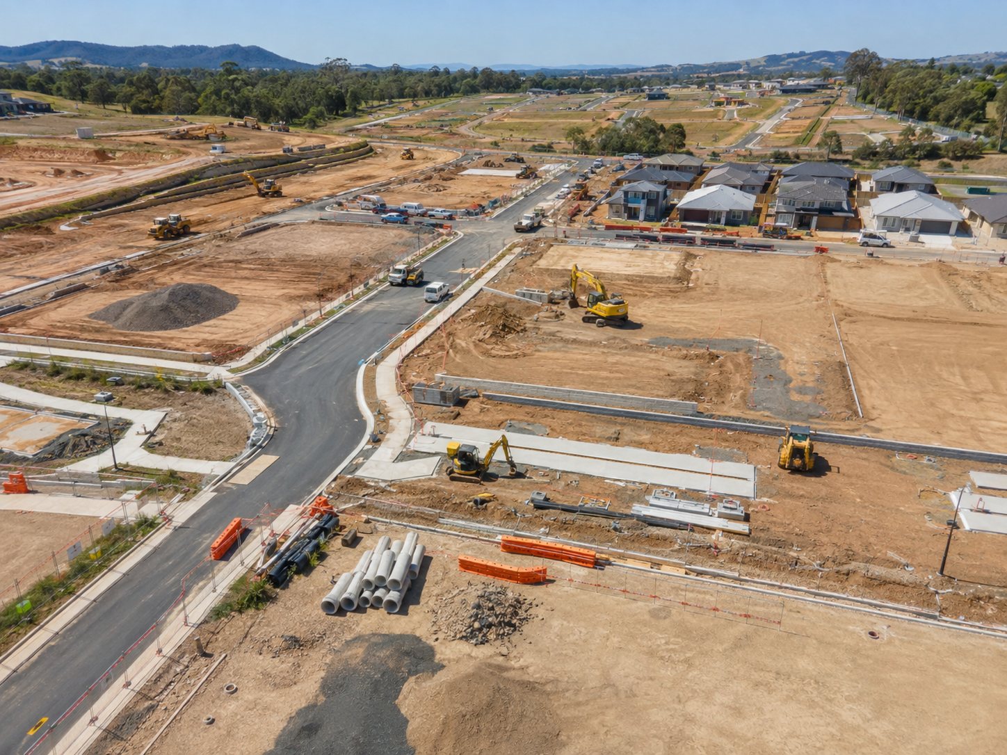 Land subdivision development